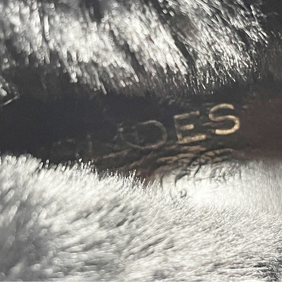 J/SLIDES Women’s Black Faux Fur Lined Winter Ankle Buckle Booties Size 8 - Picture 12 of 13